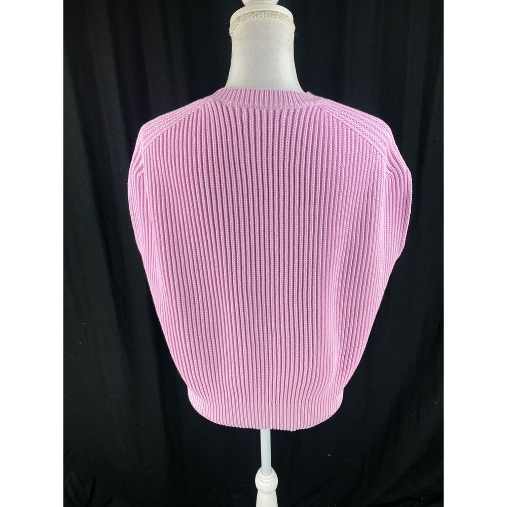 Pearl Lela Rose Women S Sleeveless Diamond Ribbed Sweater Knit Vest Girlhoodcore - Picture 5 of 8